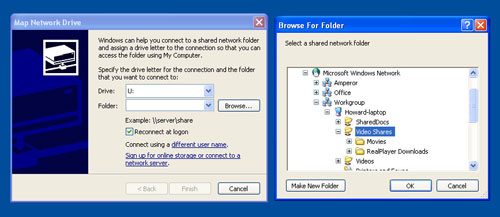 YAMJ_Set_Map_Network_Drive