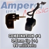 Combination #4 - 9V and 3.5mm+
