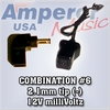 Combination #6,12V, OD: 5.5mm, ID:2.1mm-