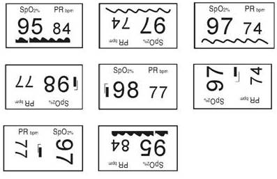 MD300C310 display modes