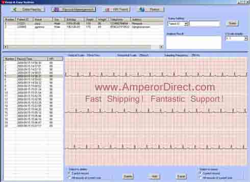 Electrocardiógrafo portátil sin cable MD100E. En stock. Entrega 24h.